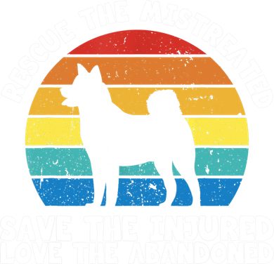 Rescue The Mistreated Meaningful Gift As A Dog Rescue Gift Kids Long Sleeve Shirt