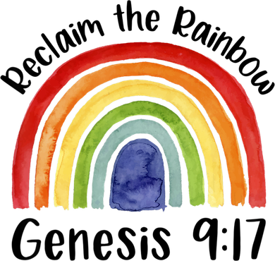 Reclaim The Rainbow Jesus Lover Christian Proverb Kids T-Shirt