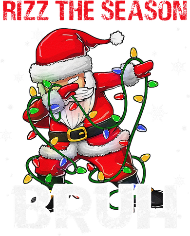 Rizz The Season Bruh Christmas Rizzmas Santa Claus Rizzler Women's Tank Top