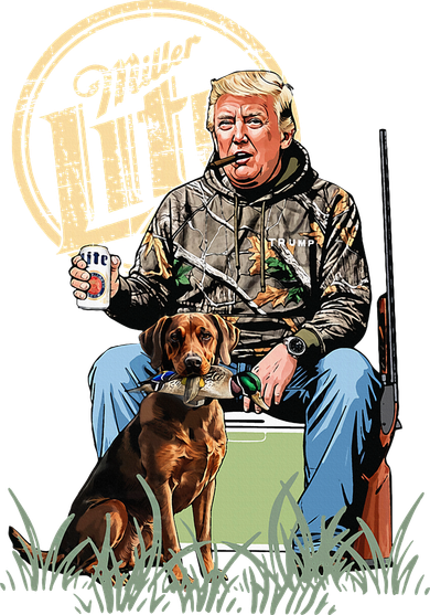 Retro Trump With Dog Fishermen Trump Fishing Hunting Season Hat