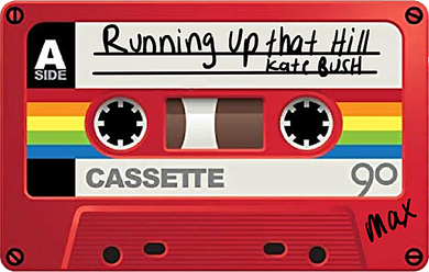 Running Up That Hill Cassette Kate Bush Vintage Retro LGBT Toddler Hoodie