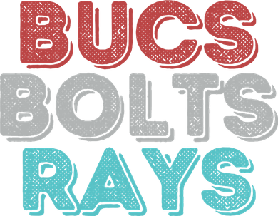 Retro Vintage Bucs Bolts Rays Kids Hoodie