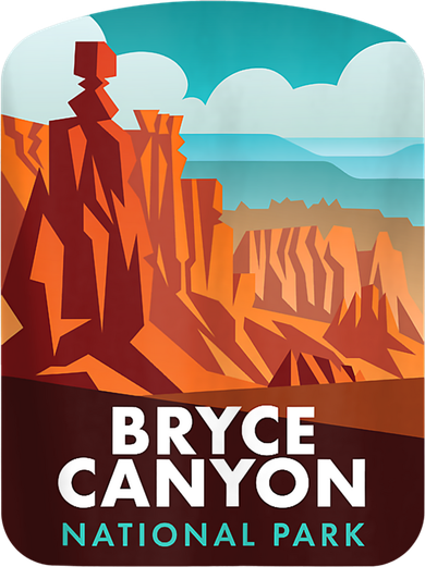 Retro Vintage Bryce Canyon National Park Apron