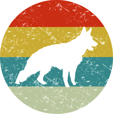 Retro Vintage German Shepherd Toddler Hoodie