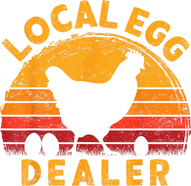 Retro Vintage Local Egg Dealer Farmer Chicken Egg Lover Mousepad