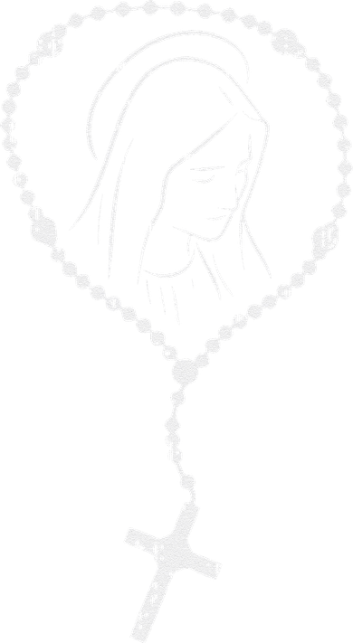 Rosary Virgin Mary God Jesus Faith Religious Catholic Gift Button
