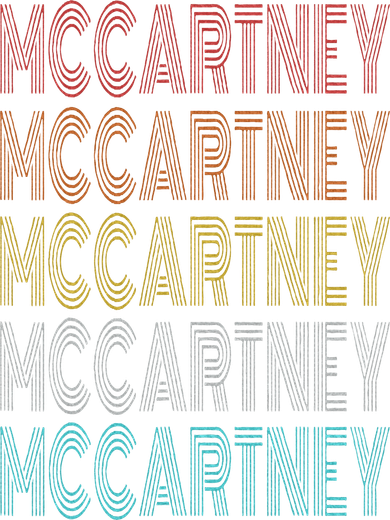 Retro Vintage McCartney Kids T-Shirt