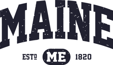 Retro Vintage Maine Women's Long Sleeve Shirt