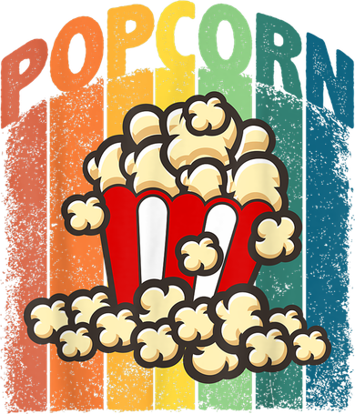 Retro Vintage Popcorn Movie Buff Popcorn Coffee Mug