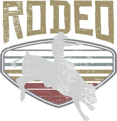 Rodeo Vintage Retro Style Bull Riding Gift Cute Gift Button