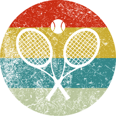 Retro Vintage Tennis Kids Hoodie