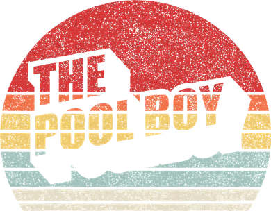 Retro Vintage The Pool Boy Women's T-Shirt