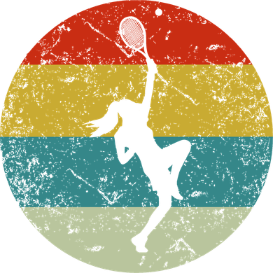 Retro Vintage Tennis Kids Hoodie