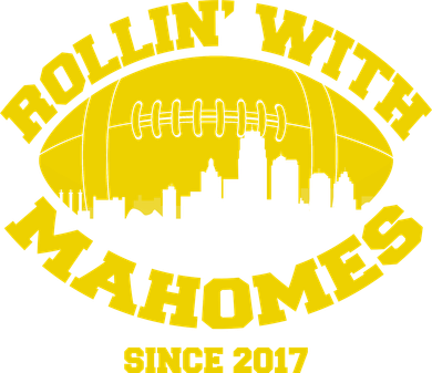 Rollin' With Mahomes Since 2017 Kids Sweatshirt
