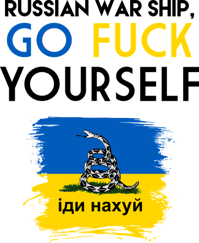 Russian War Ship Go Fuck Yourself Ukraine Kids Long Sleeve Shirt