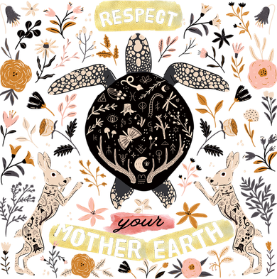 Respect Your Mother Earth Gift For Earth Day Mousepad