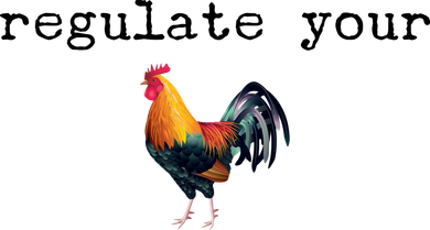 Regulate Your Rooster Funny Bucket Hat