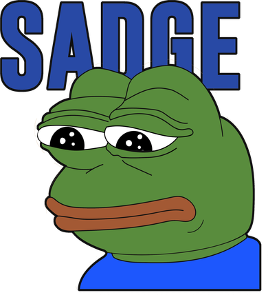 SADGE Meme Coaster