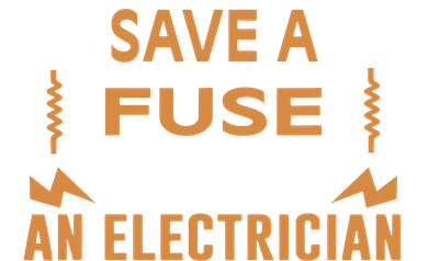 Save A Fuse Blow An Electrician Funny Saying Magnet
