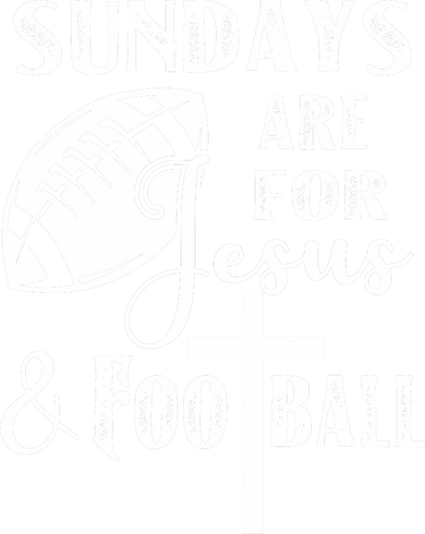 Sundays Are For Jesus And Football Button
