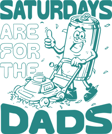 Saturdays Are For The Dads Mow Women's T-Shirt