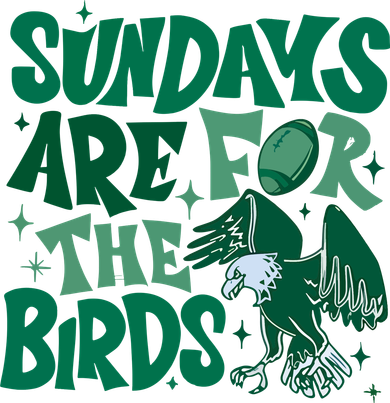 Sundays Are For The Birds Eagles Football Tank Top