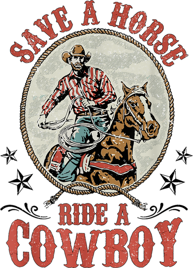 Save A Horse Ride A Cowboy Mousepad