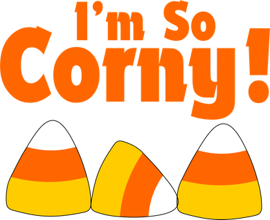 I'm So Corny Candy Corn Halloween Women's Hoodie
