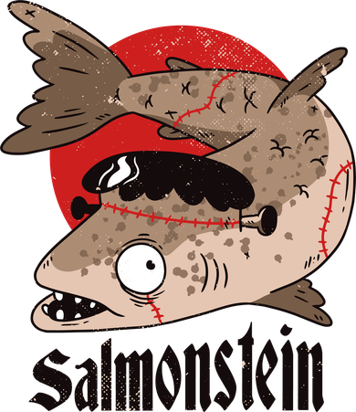 Salmonstein Button