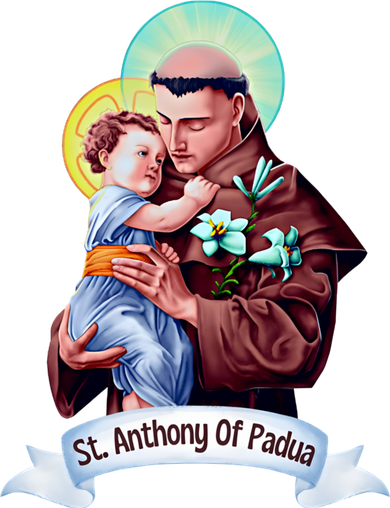 St Anthony Of Padua Holding Jesus Catholic Saint St Anthony Tote Bag