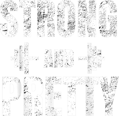 Strong And Pretty Gym Strongman Workout Fitness Women's Sweatshirt