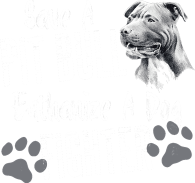 Save A Pitbull Euthanize A Dog Fighter Pit Bull Lover Gift Toddler T-Shirt