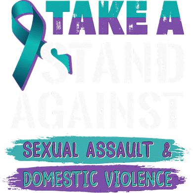 Stand Against Sexual Assault & Domestic Violence Awareness Women's Dry Zone Grid Polo