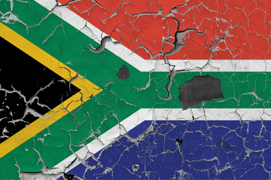 South Africa Stone Flag Toddler Long Sleeve