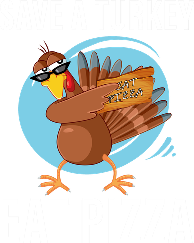 Save A Turkey Eat A Pizza Mousepad