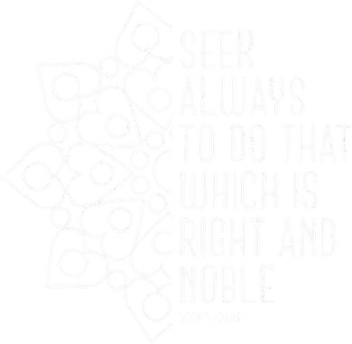 Seek Always To Do That Which Is Right And Noble Baha’I Quote Coaster