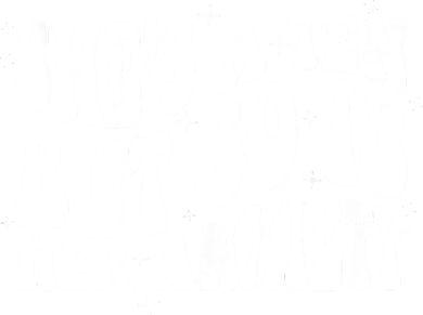 She's A Ten But So Is Her Anxiety Retro Groovy Tank Top