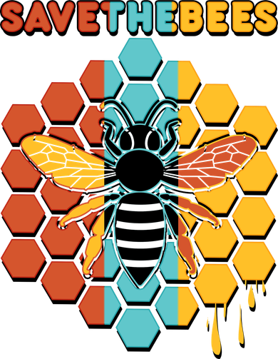 Save The Bees Button
