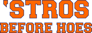 Baseball 'Stros Before Hoes Houston Kids T-Shirt