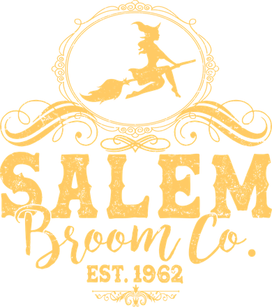 Halloween Salem Broom Co Est 1962 Button