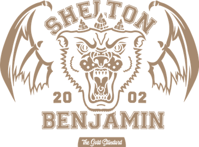 Shelton Benjamin The Gold Standard Est 2002 Coaster