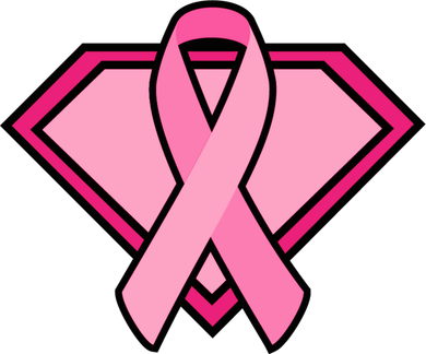 Super Breast Cancer Superhero Beanie