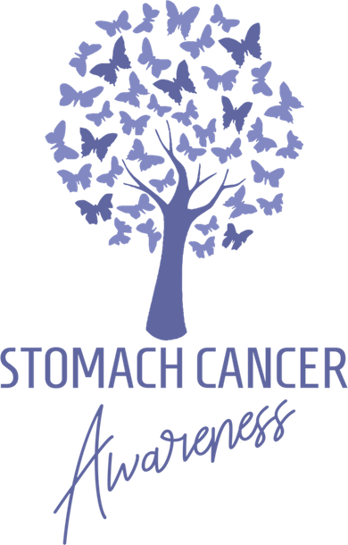Stomach Cancer Awareness Butterfly Tree Motivational Gift Cute Gift Women's Long Sleeve Shirt