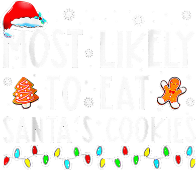 Santa's Cookie Connoisseurs Festive Family Christmas Fun Sweatshirt
