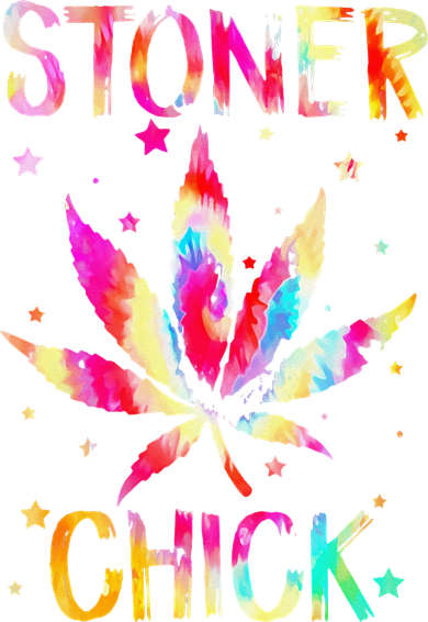 Stoner Chick Cannabis Stoner Marijuana Cannabis Kids T-Shirt