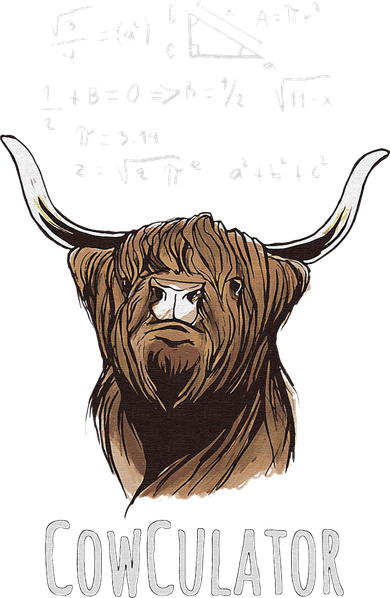 Scottisch Cow Cowculator Scottish Highland Cattle Pajama Set