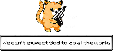 Squirt Click Click We Cant Expect God To Do All The Work Premium Kids T-Shirt