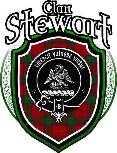 Stewart Clan Crest Scottish Clan Stewart Family Badge Women's T-Shirt