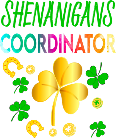 Shenanigans Coordinator Funny Teacher St Patrick's Day Button