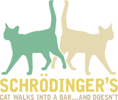 Schrodingers Cat Funny Science Gift Physics Backpack